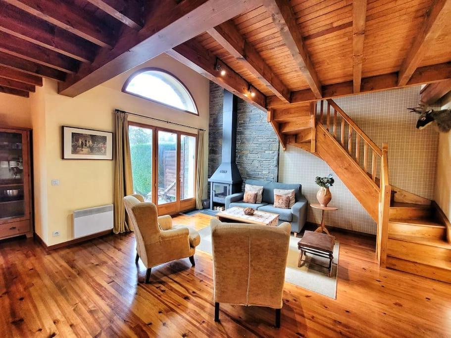 Le Nid Du Bouvreuil Apartment Angoustrine Екстериор снимка